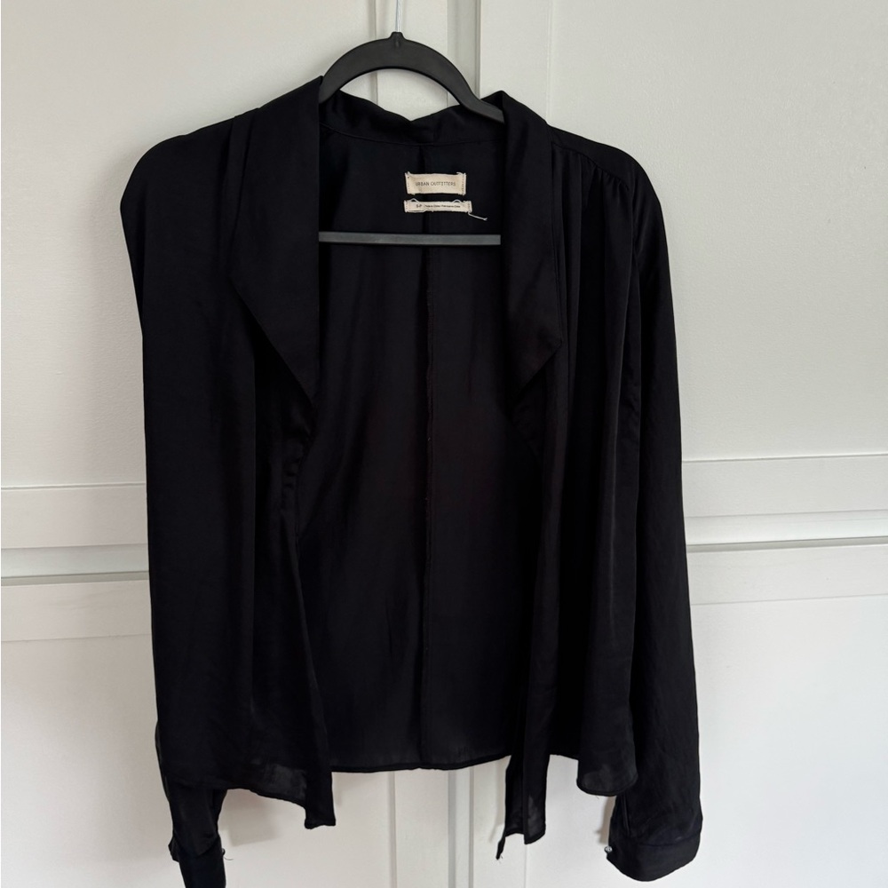 Urban outfitters silk like wrap / sweater